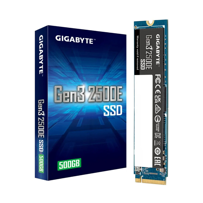 Gigabyte Aorus 2500E 500GB Gen 3 2300/1500 MB/s Internal SSD - مساحة تخزين